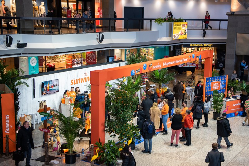 © Complexe Desjardins | Activation Sunwing