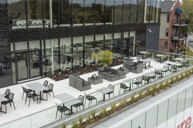 Salle Terrasse Liliane et David M. Stewart – Musée d'art de Joliette, Joliette