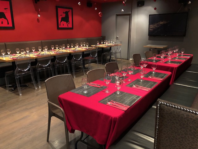 Salle salle de réception – Bovino Grill, Rimouski