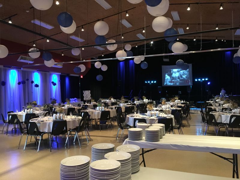 Salle Salle de 300 personnes du  Pavillon du Mont Arthabaska – Corporation récréative de Victoriaille - Pavillon Arthabaska, Victoriaville