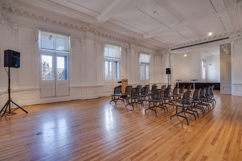 Salle Salle Gilles-Hocquart des Archives nationales à Montréal – Bibliothèque et Archives nationales du Québec, Montréal