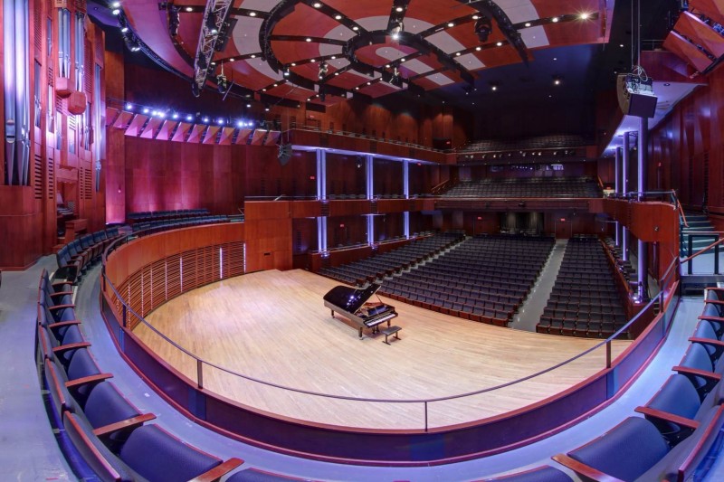 Vue de la corbeille scène