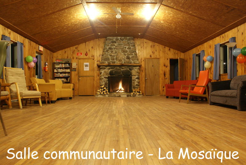 Salle Mosaique – Camp familial St-Urbain, Chertsey
