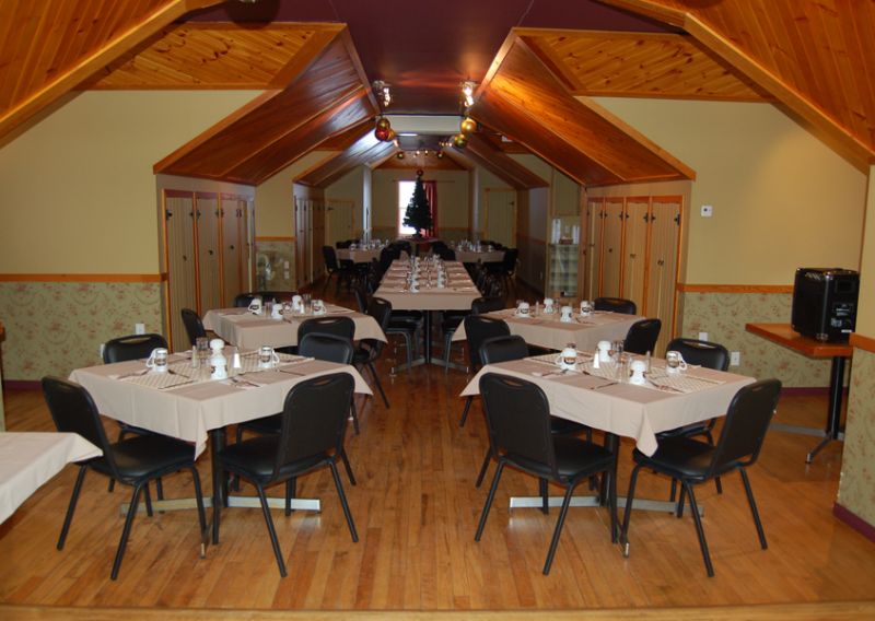Salle Salle de réception du Gare – Restaurant La Vieille Gare de Richmond, Richmond