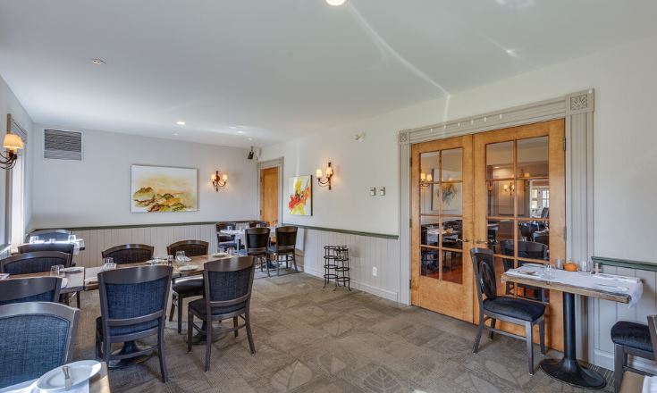 Salle Bistro Exécutif – Auberge West Brome, Lac-Brome