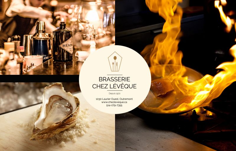 Salle Salon Eska – Restaurant Chez Lévêque, Montréal