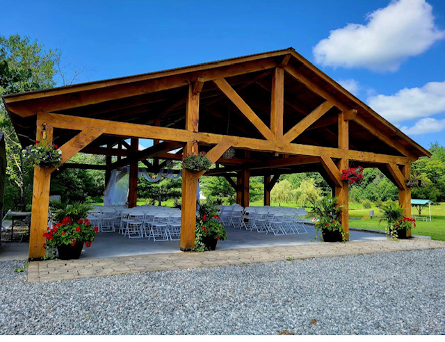 Salle Gazebo Domaine de L'Ange-Gardien – Domaine de l'Ange-Gardien, L'Ange-Gardien-Ouest