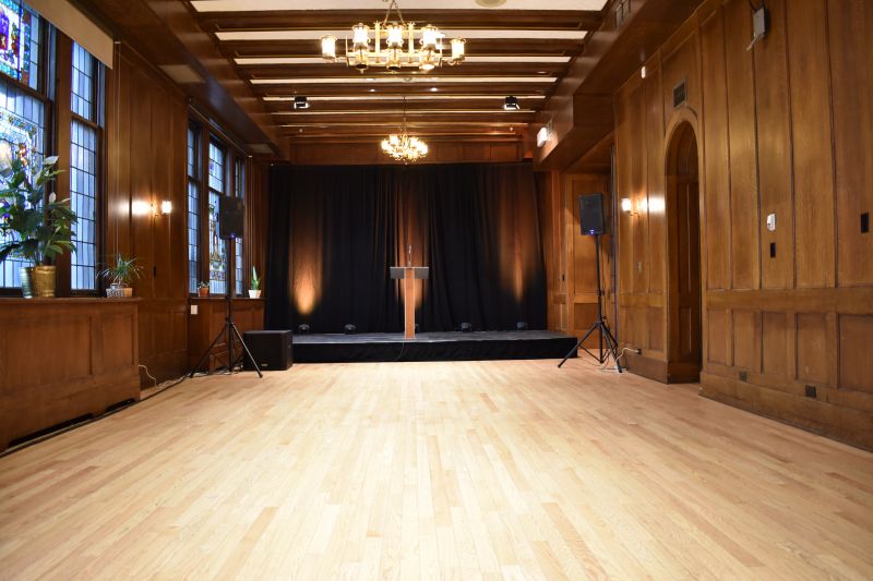 Scene avec salon vide