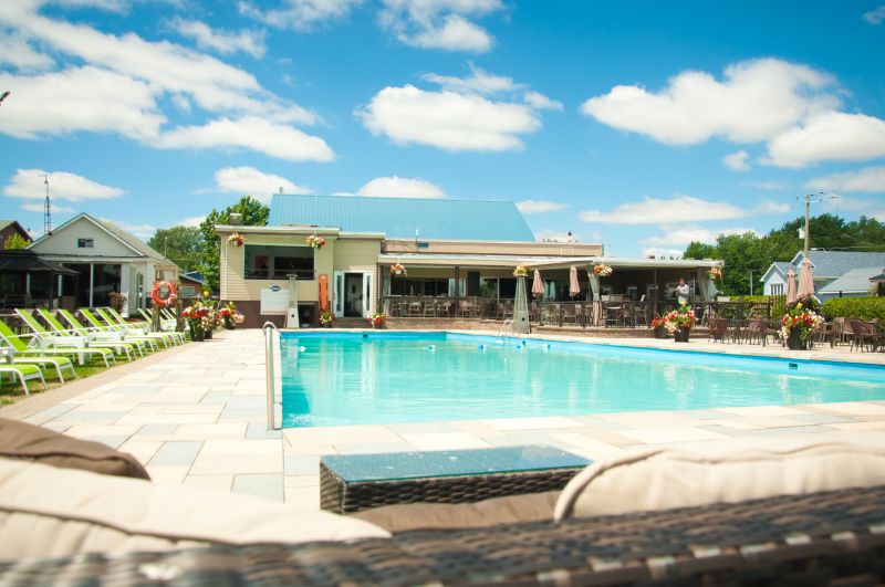 Resto-Bar vue de la terrasse