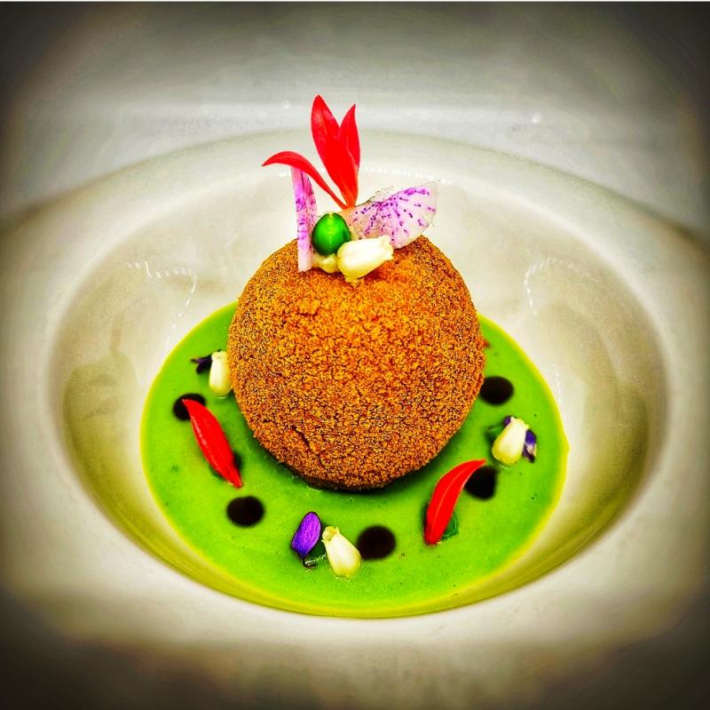 Arrancini aux saveurs printanières