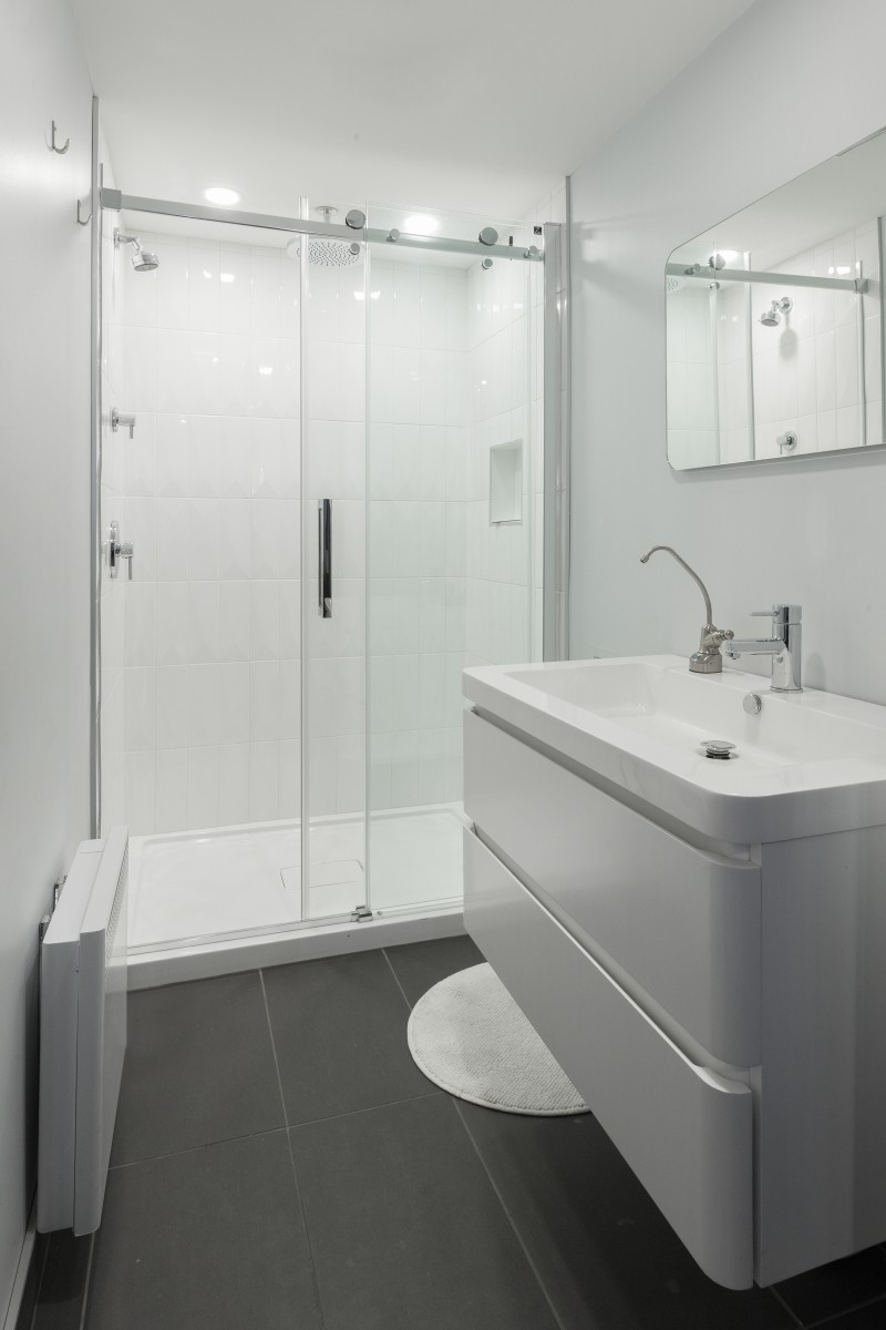 Loge principale - espace salle de bain