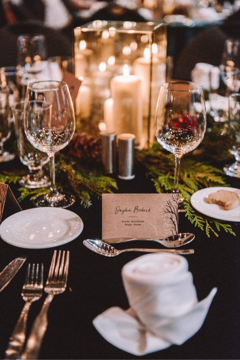 Réception de mariage - Crédit photo : de Belle Photography