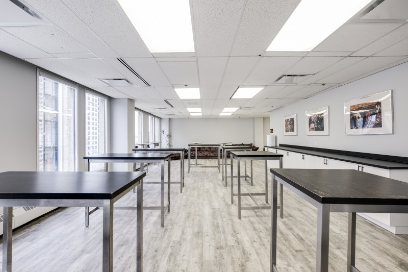 Salle Saman (espace cocktail) - vue sur le Mont Royal