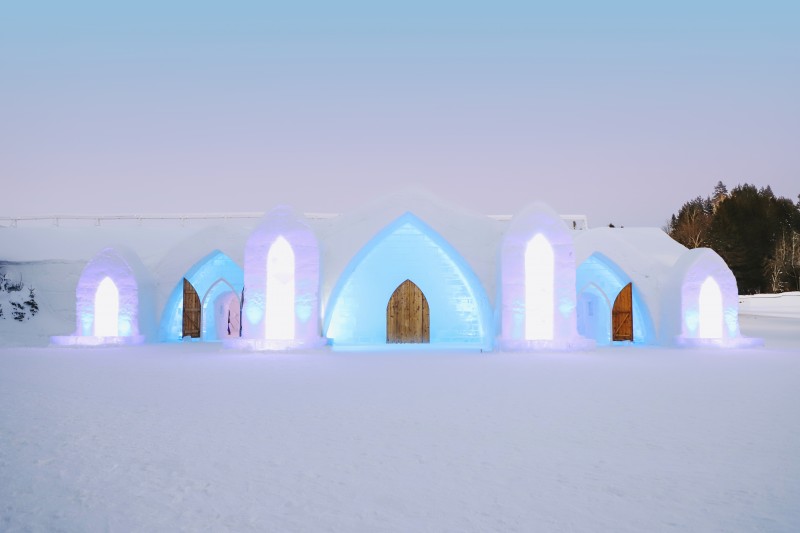 Salle Chapelle de l'Hôtel de Glace – Village Vacances Valcartier, Saint-Gabriel-de-Valcartier