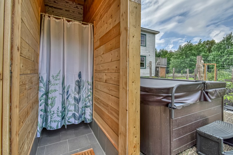 Douche extérieur ( option camping )