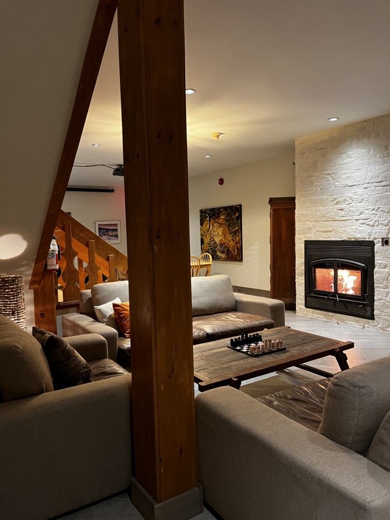 Salon double vue du fond