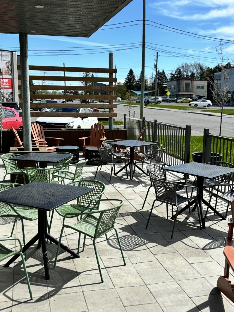 Grande terrasse extérieur