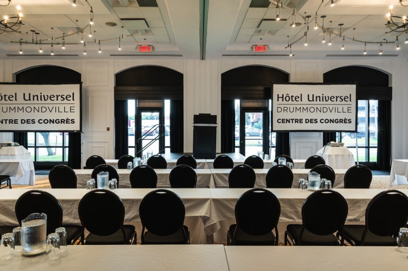 Salle Palace 1 & 2 – Best Western Hôtel Universel, Drummondville