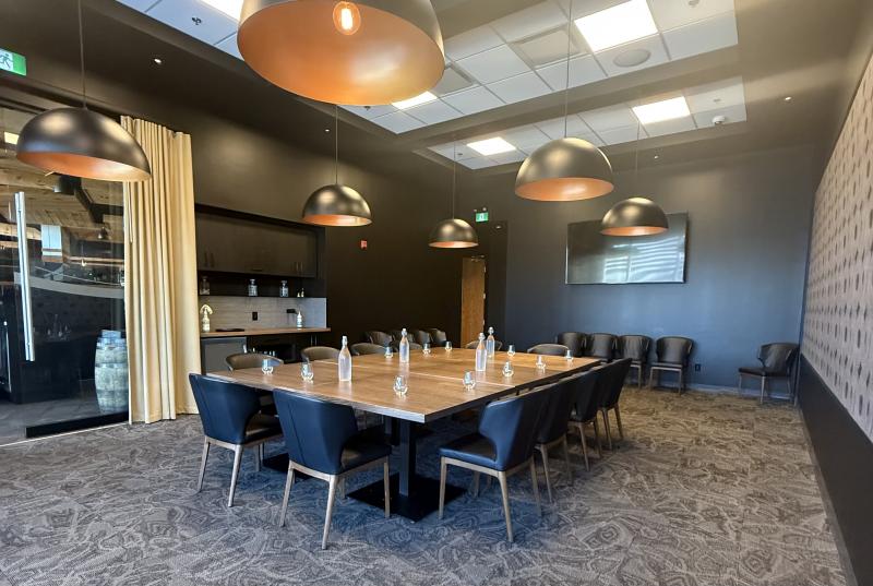 Salle en mode corporative