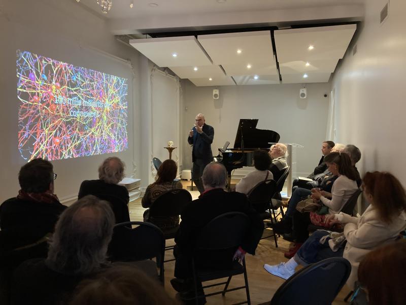 Exemple d'une conférence donnée