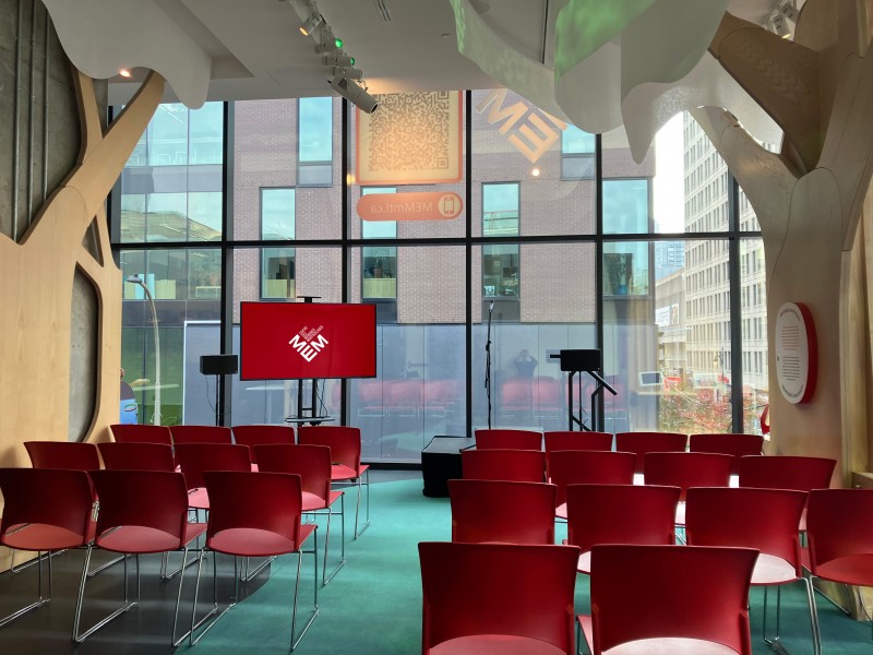 Salle Le Belvédère – Ville de Montréal - MEM-Centre des mémoires de Montréal, Montréal, Ville-Marie