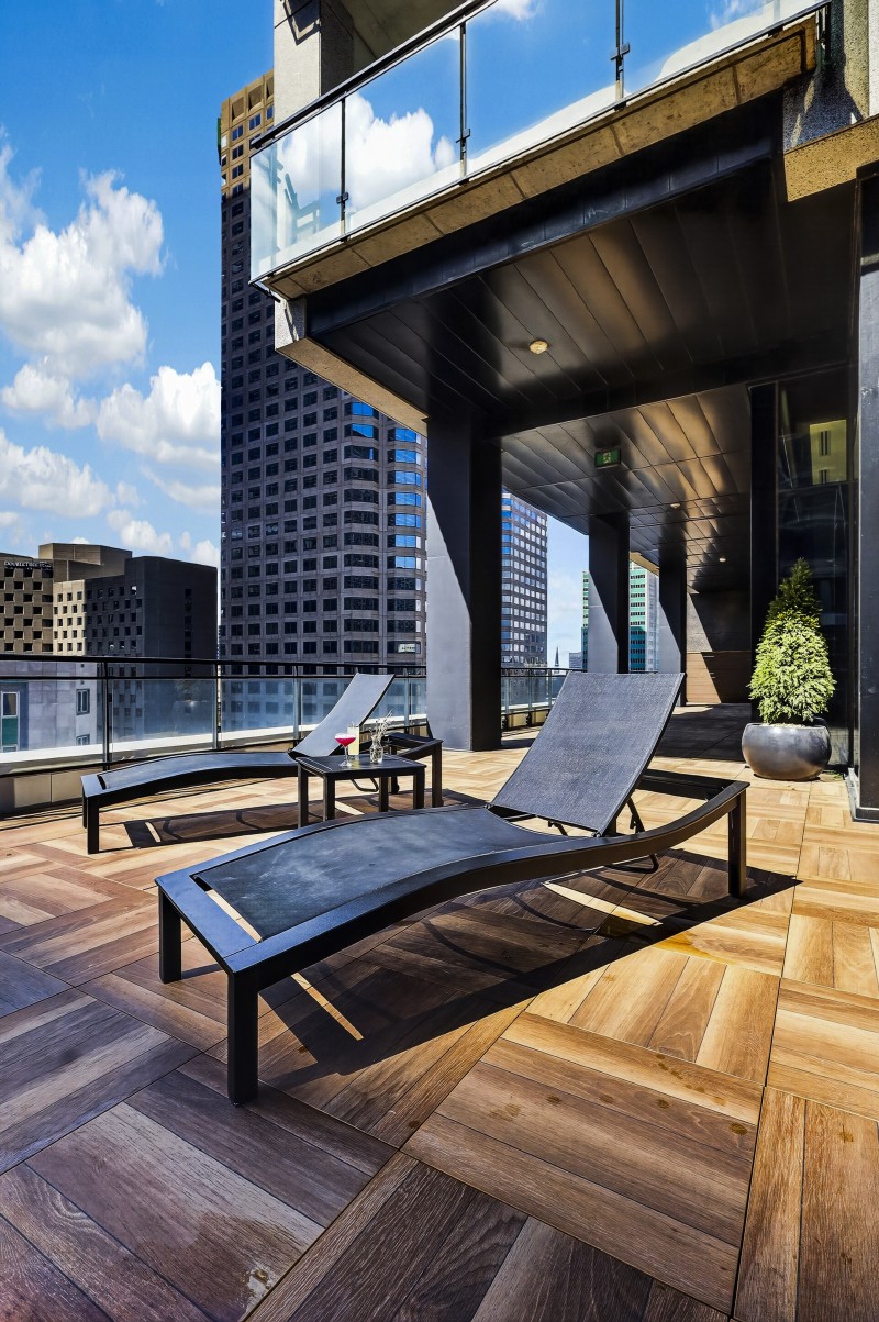 Espace de terrasse privée, sans coûts supplémentaires.