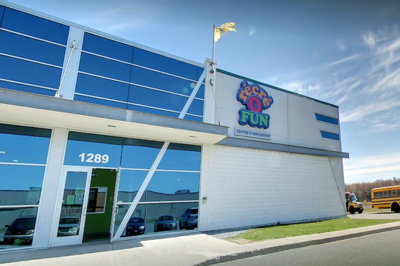Vue extérieure du centre d'amusement