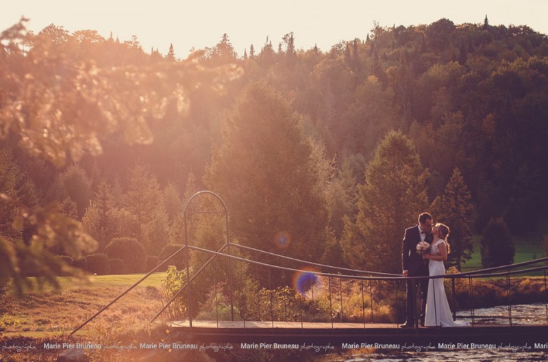 Vos photos de mariage sur le golf, un avantage de vous marier chez nous!