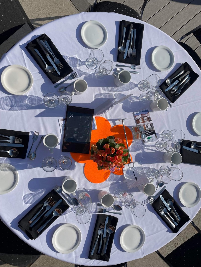 Montage de table classique