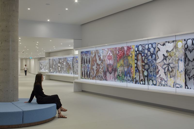 Salle Passage Riopelle – Musée national des beaux-arts du Québec, Québec