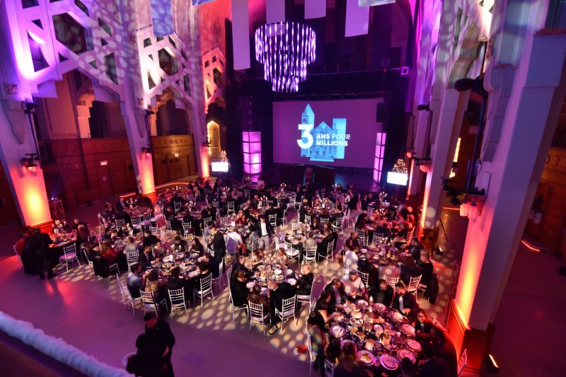 banquet - vue du balcon