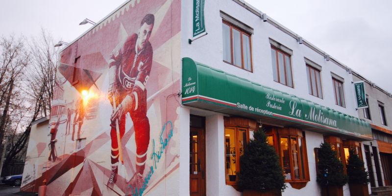 Mural a L'Honneur de Maurice Richard