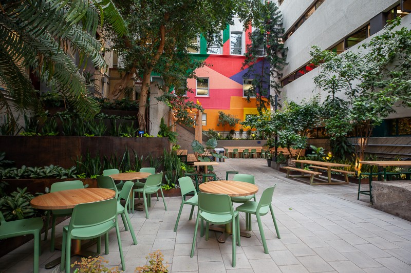 Salle Jardin intérieur – Collège de Maisonneuve, Montréal, Hochelaga-Maisonneuve